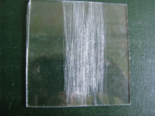 Фиг. 3 – Перпендикулярни драскотини